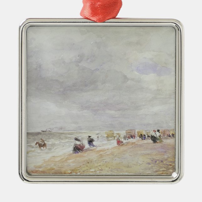 Rhyl Sande Silbernes Ornament (Vorne)