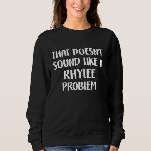 Rhylee Personalisierte Niedliche Blume Girls Rhyle Sweatshirt