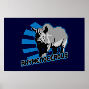 Rhymenocerer Hiphopapotamus Poster