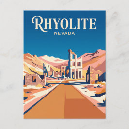 Rhyolite USA Postkarte
