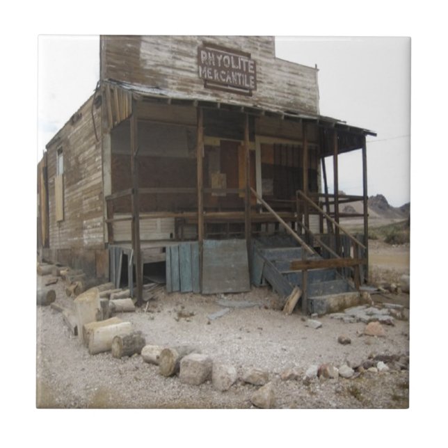 Rhyolith Mercantile Gebäude Fliese (Vorderseite)