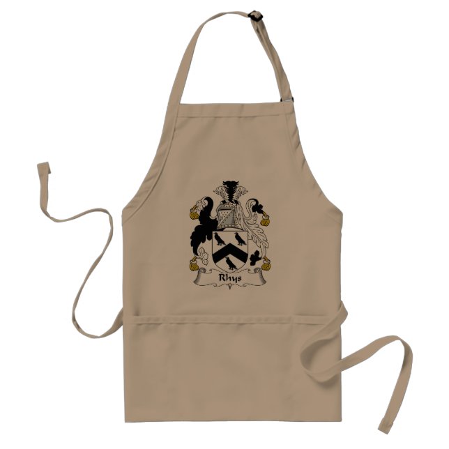 Rhys Familienwappen Schürze (Vorne)