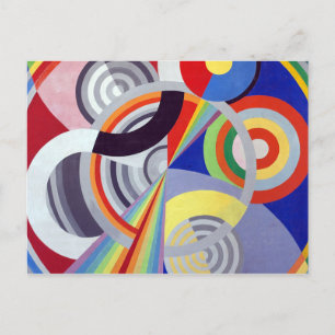 Rhythm 1 von Robert Delaunay Postkarte