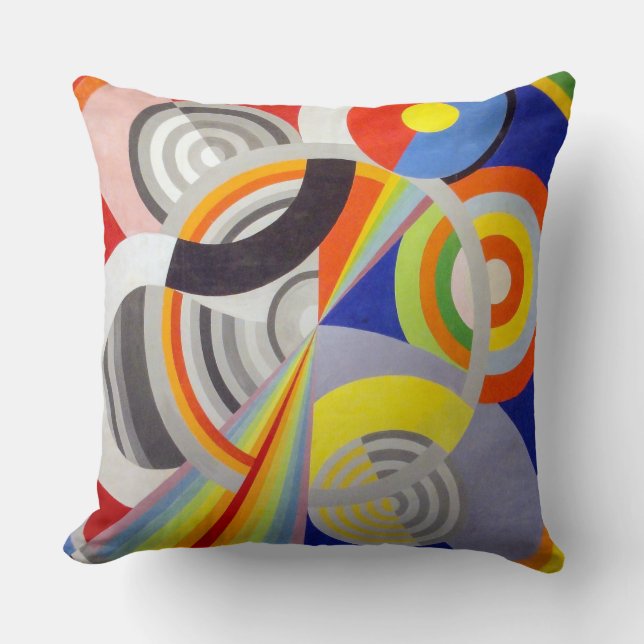 Rhythm (Nr. 1) und Freude | Robert Delaunay | Kissen (Vorderseite)