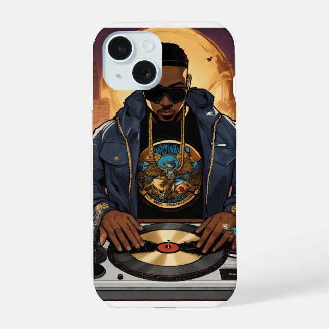 Rhythm & Vibes iPhone 15 Hülle (Rückseite)