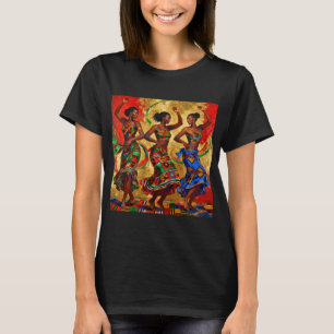 Rhythmen in Farbe – Black History-Feier T-Shirt