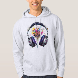 Rhythmen Innerhalb: Dance Party Headphones Hoodie