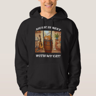 Rhythmen und Schnurrhaare, Musik und Mauzen, Hoodie