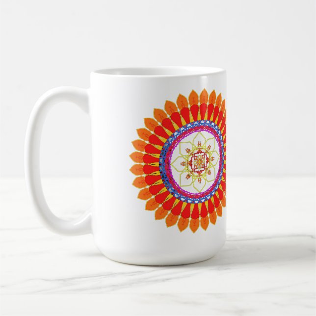 Rhythmic Euphoria clock Kaffeetasse (Links)