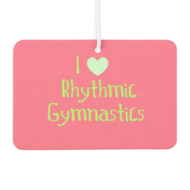 "Rhythmic Gymnastics" Auto-Lufterfrischer Autolufterfrischer (Vorderseite)