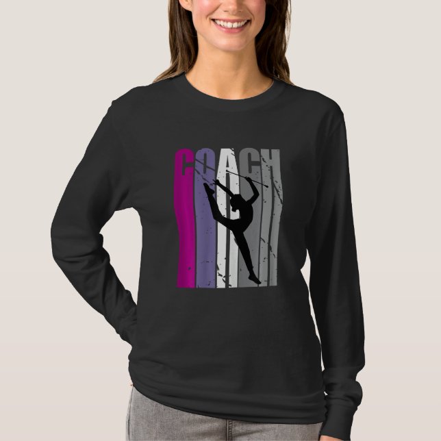 Rhythmic Gymnastics Coach Instructor Coaching T-Shirt (Vorderseite)