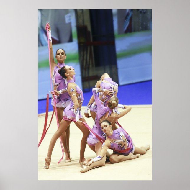 Rhythmisch gymnastisch poster (Vorne)