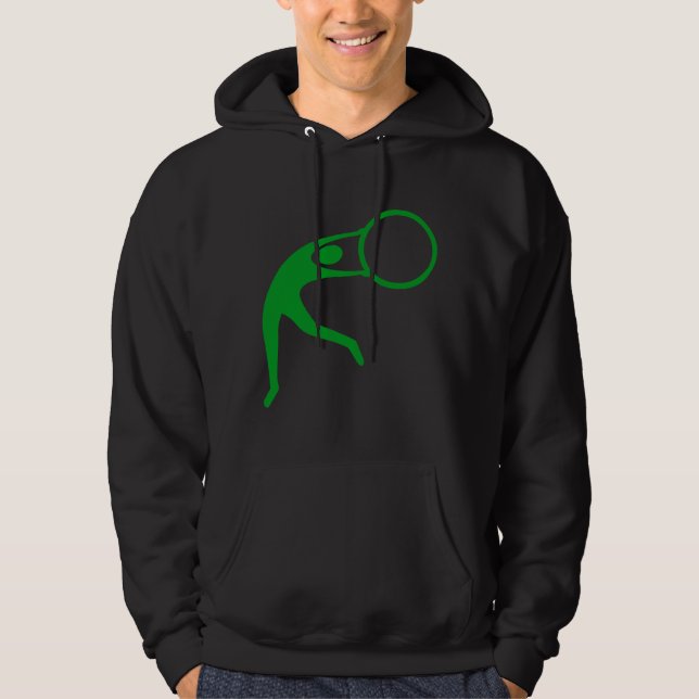 Rhythmische Gymnastik Abbildung: Grasgrün Hoodie (Vorderseite)