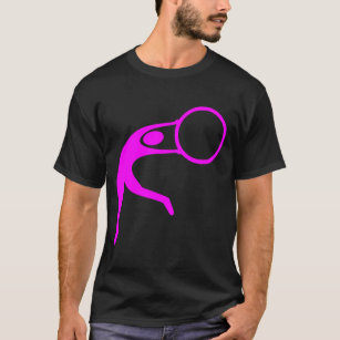 Rhythmische Gymnastik Abbildung: Magenta T-Shirt