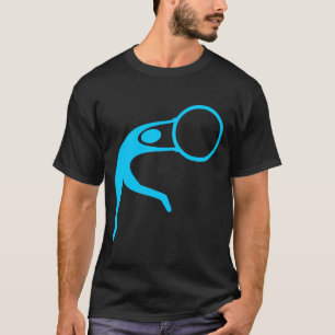 Rhythmische Gymnastik Abbildung: Sky Blue T-Shirt