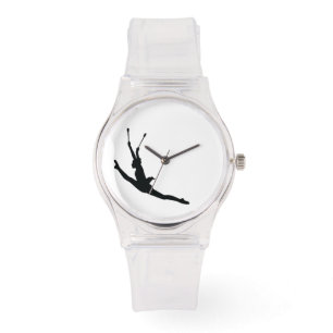 Rhythmische Gymnastik beobachten Armbanduhr