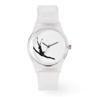 Rhythmische Gymnastik beobachten Armbanduhr