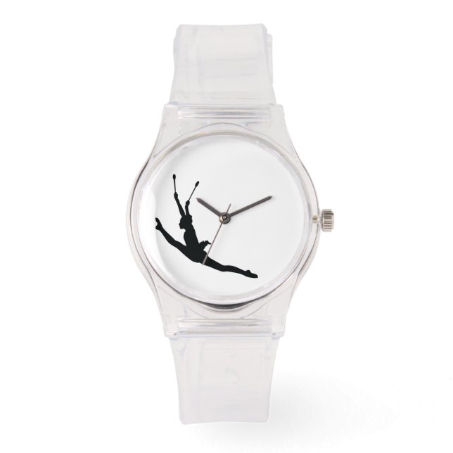 Rhythmische Gymnastik beobachten Armbanduhr (Vorderseite)