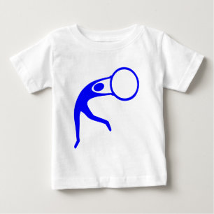 Rhythmische Gymnastik - Blau Baby T-shirt