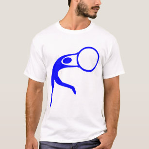 Rhythmische Gymnastik - Blau T-Shirt