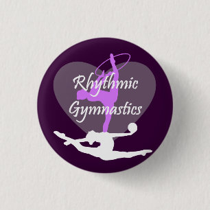 Rhythmische Gymnastik Button