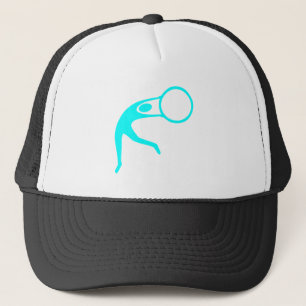 Rhythmische Gymnastik - Cyan Truckerkappe