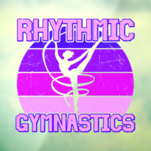 Rhythmische Gymnastik    Fensteraufkleber