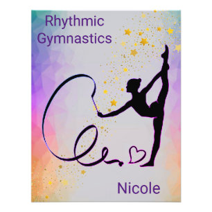 Rhythmische Gymnastik Fotovergrößerung Fotodruck