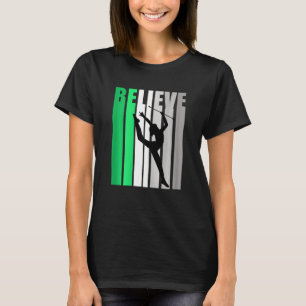 Rhythmische Gymnastik glauben Baton wirling Kids Y T-Shirt