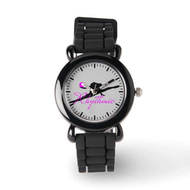Rhythmische Gymnastik Glitzer beobachten Armbanduhr (Vorderseite)