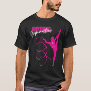Rhythmische Gymnastik Hot Pink T-Shirt