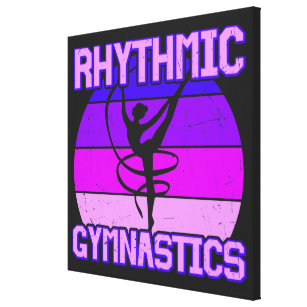 Rhythmische Gymnastik Leinwanddruck