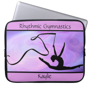 Rhythmische Gymnastik Lila Ribbon Electronics Bag Laptopschutzhülle