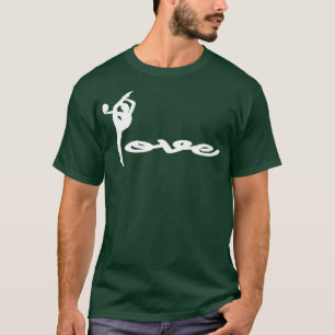 Rhythmische Gymnastik LoveWomenx27s Gymnastik T-Shirt