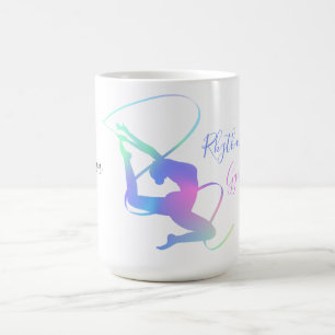 Rhythmische Gymnastik mit Ribbon Coffee Tasse Spor