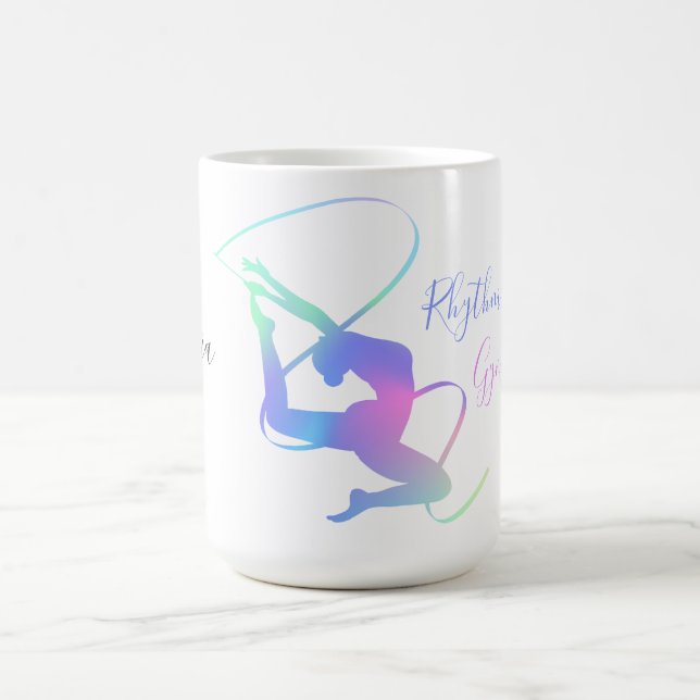 Rhythmische Gymnastik mit Ribbon Coffee Tasse Spor (Mittel)