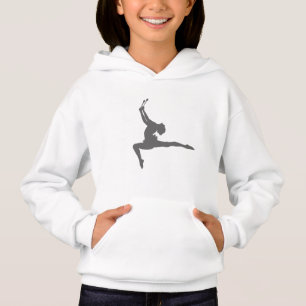Rhythmische Gymnastik-Silhouette Hoodie