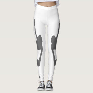 Rhythmische Gymnastik-Silhouette Leggings