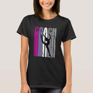Rhythmische Gymnastik Trainer Gecoacht T-Shirt
