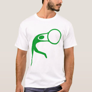 Rhythmische Sportgymnastik Figur - Gras Grün T-Shirt