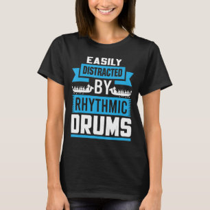 Rhythmische Trommeln - Drachenboot leicht abgelenk T-Shirt