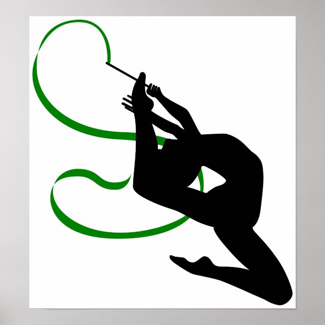 Rhythmisches Gymnastikposter Poster (Vorne)