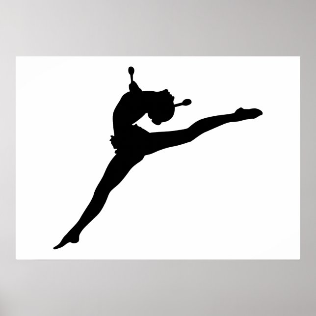 Rhythmisches Gymnastikposter Poster (Vorne)