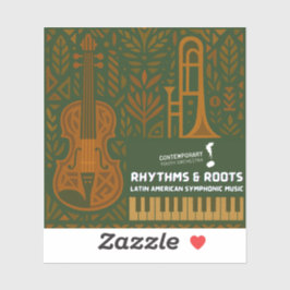 Rhythms & Roots Aufkleber