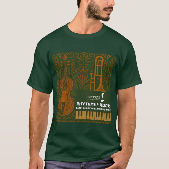 Rhythms & Roots Herren T-Shirt (Vorderseite)