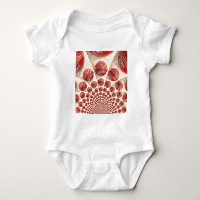 Rhythmus-Cricket-Balls aus Lederball: Rhythmisches Baby Strampler (Vorderseite)
