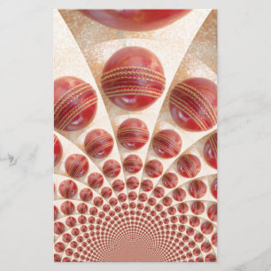 Rhythmus-Cricket-Balls aus Lederball: Rhythmisches Briefpapier