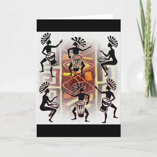 Rhythmus der Trommeln Karte (Vorderseite)