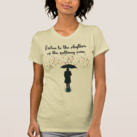 Rhythmus des Regen Damen Bella+Canvas Slim Fit