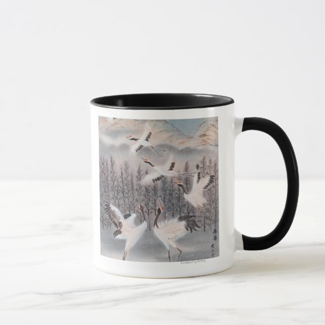 Rhythmus des Winters Tasse (Rechts)